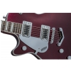 Gretsch G5220LH Electromatic Jet BT Single-Cut with V-Stoptail, Left-Handed, Black Walnut Fingerboard, Dark Cherry Metallic electric guitar