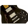 Fender Starcaster Maple Fingerboard, Black electric guitar