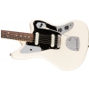 Fender American Pro Jaguar Rosewood Fingerboard, Olympic White bass guitar