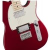 Fender Contemporary Telecaster HH, Maple Fingerboard, Dark Metallic Red electric guitar