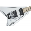 Jackson X Series Rhoads RRX24M, Maple Fingerboard, Snow White with Black Pinstripes electric guitar