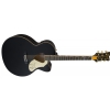 Gretsch G5022CBFE Rancher Falcon Jumbo Cutaway Acoustic/Electric, Fishman Pickup System, Black acoustic guitar