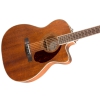 Fender PM-3 Triple-0, Ovangkol Finberboard, All-Mahogany acoustic guitar with case