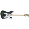 Jackson X Series Signature Adrian Smith SDXQ, Maple Fingerboard, Transparent Green electric guitar