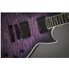 Jackson Pro Series Monarkh SCQ, Ebony Fingerboard, Transparent Purple Burst electric guitar