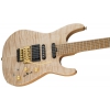 Jackson USA Signature Phil Collen PC1 Satin Stain, Caramelized Flame Maple Fingerboard, Satin Au Natural electric guitar