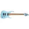 Jackson USA Signature Misha Mansoor Juggernaut HT7, Caramelized Flame Maple Fingerboard, Satin Daphne Blue electric guitar