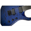 Jackson USA Signature Chris Broderick Soloist HT6, Ebony Fingerboard, Transparent Blue electric guitar