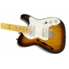 Fender Vintage Modified ′72 Telecaster Thinline, Maple Fingerboard, 3-Color Sunburst electric guitar