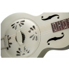 Gretsch G9201 Honey Dipper Round-Neck, Brass Body Biscuit Cone Resonator Guitar, Shed Roof Finish acoustic guitar