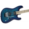 Charvel Pro-Mod San Dimas Style 1 HH FR M QM, Maple Fingerboard, Chlorine Burst electric guitar