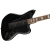 Fender Vintage Modified Baritone Jazzmaster, Laurel Fingerboard, Transparent Black electric guitar