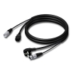 Procab CAB400/10 Shuko Power male & XLR female to Euro Power female & XLR male, 10m