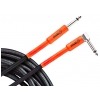 Ortega OECI 10 black tweed guitar cable, 4.5m 
