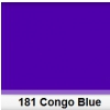 Lee 181 Congo Blue lighting filter, 50x60 cm
