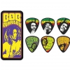 Dunlop Bob Marley PT06M Poster guitar pick set, 6 pcs.