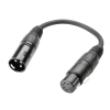 Adam Hall Cables K3 DHM 0020 DMX Adapter XLR female 5-pin to XLR male 3-pin 0.2 m