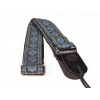 Gaucho GST-181-BG guitar strap, blue and gray