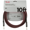 Fender Professional Series Instrument Cable 10′, red