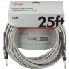Fender Professional Series Instrument Cable 25′, white 