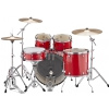 Yamaha Rydeen Power Fusion drum kit + hardware, hot red