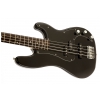 Fender Squier Affinity Series Precision Bass PJ, Laurel Fingerboard, Black bass guitar