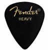 Fender Classic Celluloid heavy black guitar pick