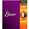 Elixir Phosphor Bronze Medium acoustic guitar strings 13-56