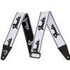 Fender Weighless Running Logo W/B guitar strap 