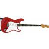 Vintage V6FR electric guitar Firenza Red