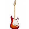 Fender Standard Stratocaster Plus Top, Maple Fingerboard, Aged Cherry Burst electric guitar