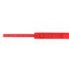 Akmuz PES-19 leather guitar strap, red