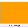 Lee 105 Orange colour filter, 25x25cm
