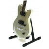 Indie Shape Standard metallic silver electric guitar