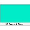 Lee 115 Peacock Blue colour filter, 25x25cm