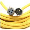 Monacor MEC-1000/GE cable XLR-XLR 10m, yellow