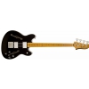 Fender Starcaster Bass, Maple Fingerboard, Black bass guitar