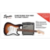 Fender Strat Ss Pack, Rosewood Fingerboard, Brown Sunburst, 230v Eur