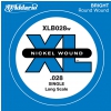 D′Addario XLB028W bass guitar string 28