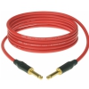 Klotz KIKA6.0PP3 guitar cable, 6m, red angled