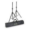 Gravity SS 5212 B SET 1 Speaker Stand Set of 2 Speaker Stands, Steel, with carrying bag 