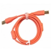 DJ TECHTOOLS Chroma Cable kabel USB 1.5m prosty (pomaraczowy)
