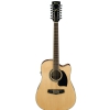 Ibanez PF1512ECE-NT Natural High Gloss 12-string electric acoustic guitar