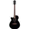 Ibanez AEG50L-BK Black High Gloss electric acoustic guitar, left-handed