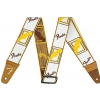 Fender Monogrammed W/B/Y guitar strap