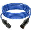 Klotz M1FM2N1000professional microphone cable XLR, blue, 10m