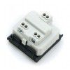TEM 43 17671 Modul socket 2b+0, black