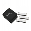 Fender Blues Deluxe Harmonica Pack of 3 with Case