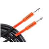 Ortega OECIS-20 Black Tweed Jack/Jack guitar cable, 6m
