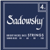 Sadowsky SBN 40 Blue Label Bass Strings Nickel 40-100